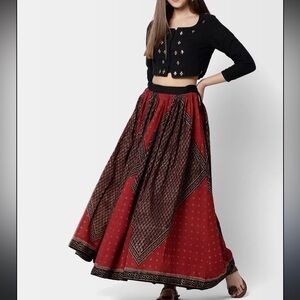 Fabindia limited edition brand new embroidered ghaghra choli